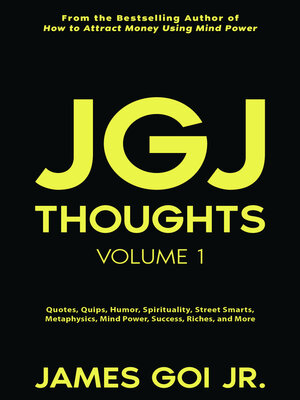 cover image of JGJ Thoughts